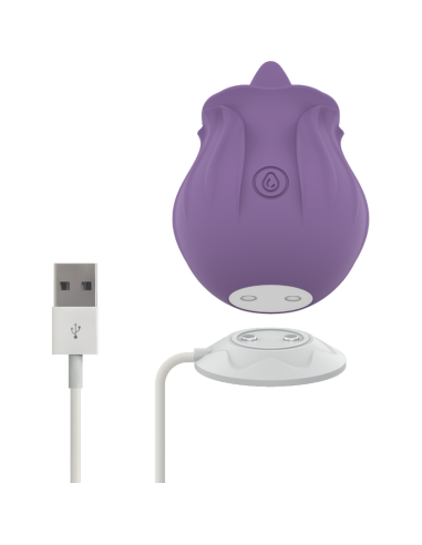 INTENSE VIOLET ESTIMULADOR LENGUA BASE MAGNETICA