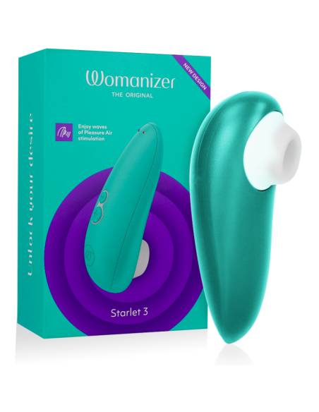 WOMANIZER STARLET 3 ESTIMULADOR CLITORIS TURQUESA