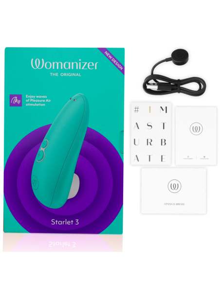 WOMANIZER STARLET 3 ESTIMULADOR CLITORIS TURQUESA