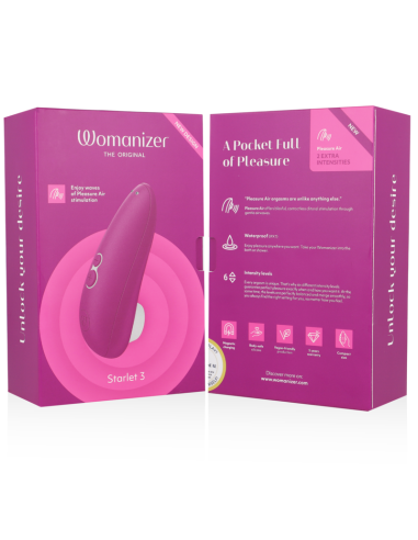 WOMANIZER STARLET 3 ESTIMULADOR CLITORIS VIOLETA