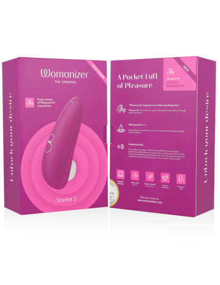 WOMANIZER STARLET 3 ESTIMULADOR CLITORIS VIOLETA WOMANIZER STARLET 3 ESTIMULADOR CLITORIS VIOLETA