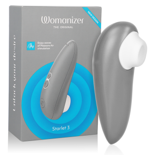 WOMANIZER STARLET 3 ESTIMULADOR CLITORIS GRIS