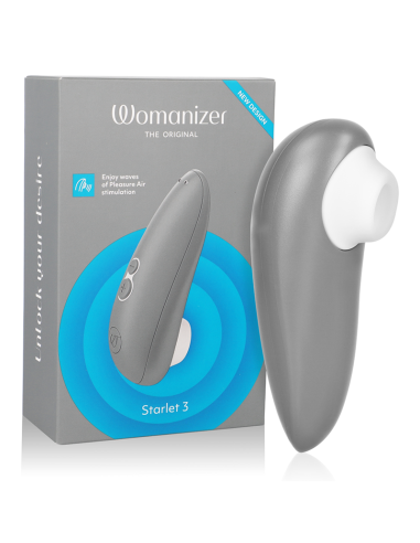 WOMANIZER STARLET 3 ESTIMULADOR CLITORIS GRIS