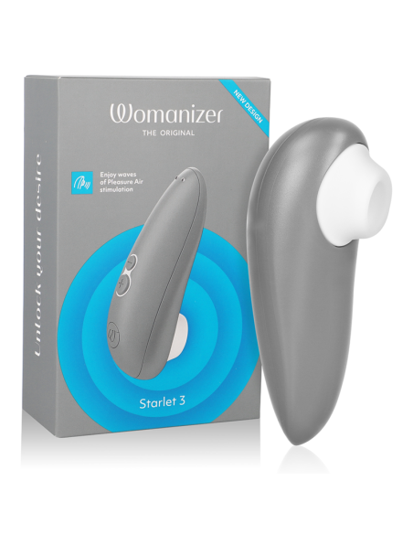 WOMANIZER STARLET 3 ESTIMULADOR CLITORIS GRIS WOMANIZER STARLET 3 ESTIMULADOR CLITORIS GRIS