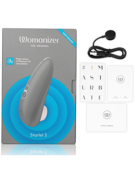 WOMANIZER STARLET 3 ESTIMULADOR CLITORIS GRIS WOMANIZER STARLET 3 ESTIMULADOR CLITORIS GRIS