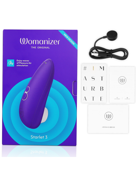 WOMANIZER STARLET 3 ESTIMULADOR CLITORIS INDIGO WOMANIZER STARLET 3 ESTIMULADOR CLITORIS INDIGO