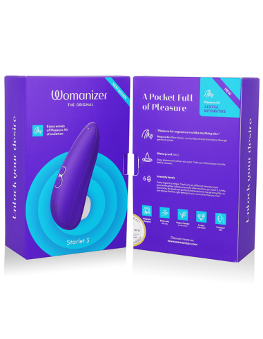 WOMANIZER STARLET 3 ESTIMULADOR CLITORIS INDIGO