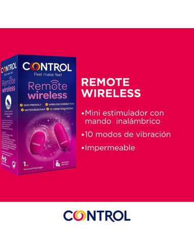 CONTROL MASAJEADOR PERSONAL CONTROL REMOTO WIRELESS