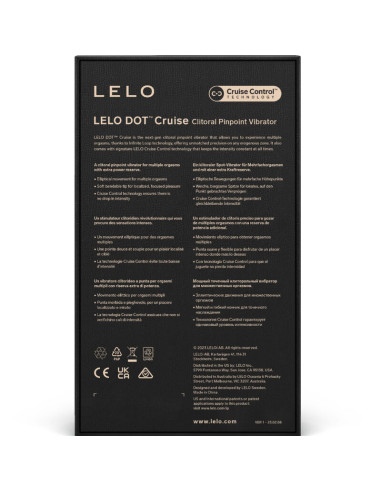LELO DOT CRUISE ESTIMULADOR DE CLITORIS AMARILLO