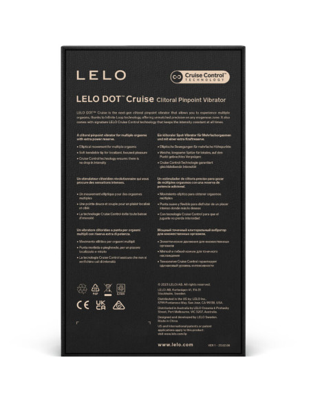 LELO DOT CRUISE ESTIMULADOR DE CLITORIS AMARILLO LELO DOT CRUISE ESTIMULADOR DE CLITORIS AMARILLO