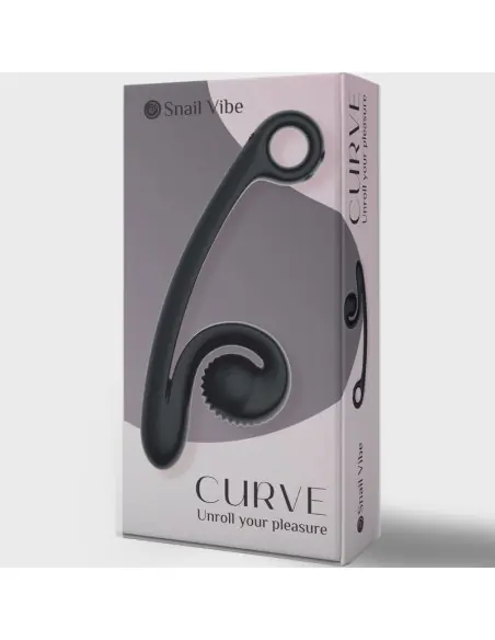 SNAIL VIBE CURVE VIBRADOR NEGRO