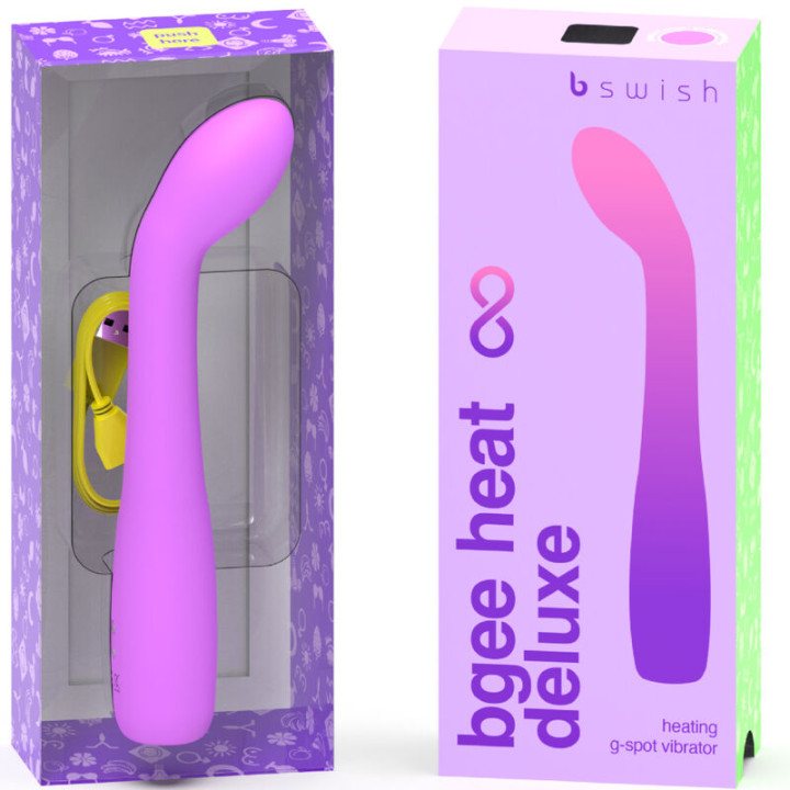 B SWISH BGEE HEAT INFINITE DELUXE VIBRADOR RECARGABLE SILICONA LAVANDA