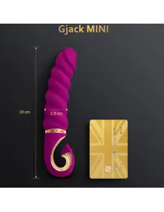 G VIBE GJACK MINI VIBRADOR SILICIONA MORADO 2