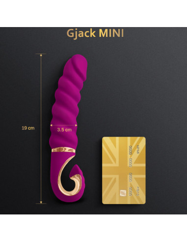 G VIBE GJACK MINI VIBRADOR SILICIONA MORADO