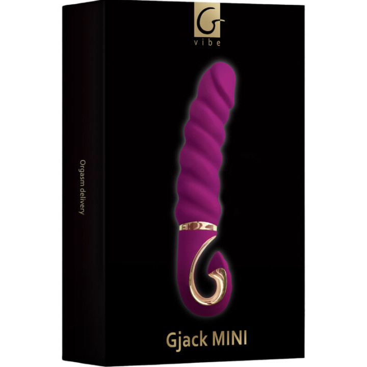 G VIBE GJACK MINI VIBRADOR SILICIONA MORADO