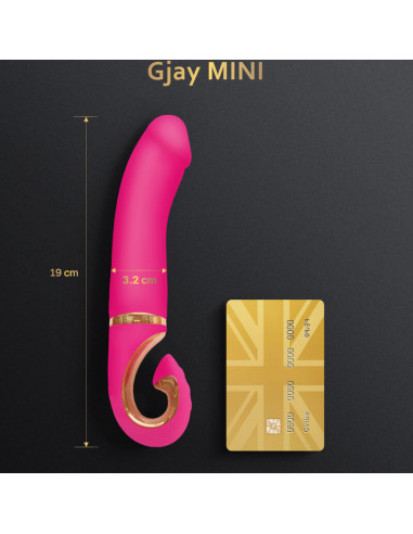 G VIBE GJAY MINI VIBRADOR SILICIONA ROSA