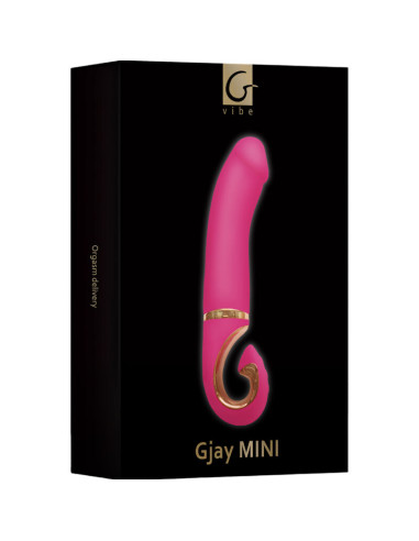 G VIBE GJAY MINI VIBRADOR SILICIONA ROSA