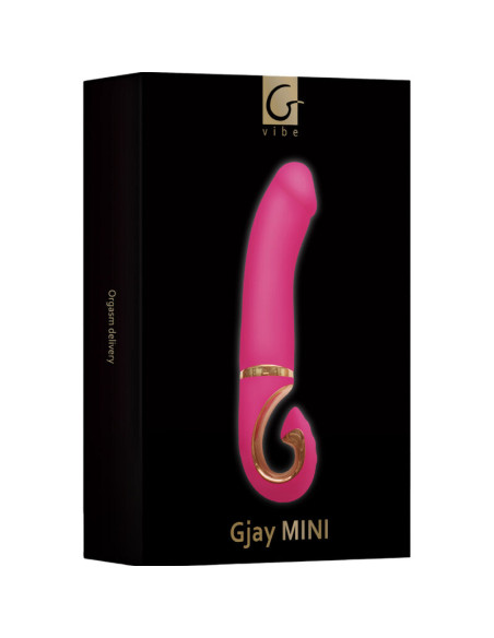 G VIBE GJAY MINI VIBRADOR SILICIONA ROSA G VIBE GJAY MINI VIBRADOR SILICIONA ROSA
