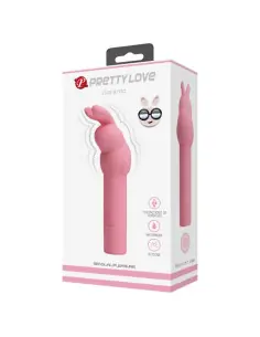 PRETTY LOVE VIBRADOR DE SILICONA CONEJO ROSA GERARDO 2