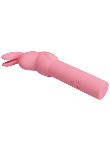 PRETTY LOVE VIBRADOR DE SILICONA CONEJO ROSA GERARDO