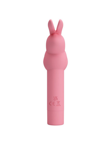 PRETTY LOVE VIBRADOR DE SILICONA CONEJO ROSA GERARDO