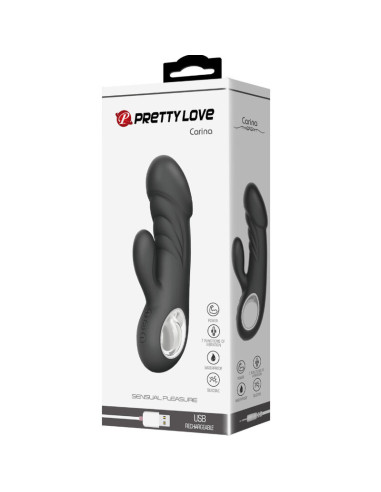 PRETTY LOVE ANSEL VIBRADOR ESTIMULADOR PUNTO G Y CLITORIS