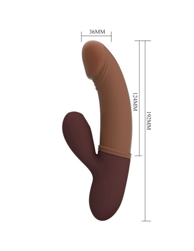 PRETTY LOVE KANE VIBRADOR PUNTOG ONDAS ESTIMULADORAS