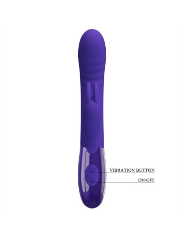 PRETTY LOVE CERBERUS YOUTH VIBRADOR RABBIT VIOLETA