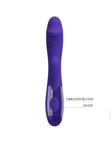 PRETTY LOVE SNAPPY YOUTH VIBRADOR ESTIMULADOR PUNTOG VIOLETA