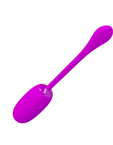 PRETTY LOVE JULIUS HUEVO VIBRADOR IMPERMEBLE RECARGABLE MORADO