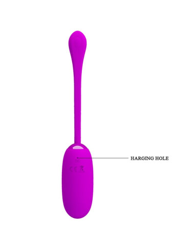 PRETTY LOVE JULIUS HUEVO VIBRADOR IMPERMEBLE RECARGABLE MORADO