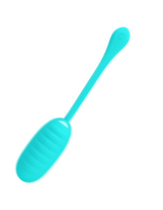 PRETTY LOVE KIRK HUEVO VIBRADOR RECARGABLE VERDE CLARO 2