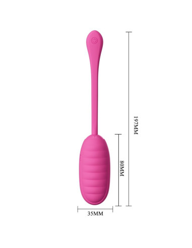 PRETTY LOVE CATALINA HUEVO VIBRADOR RECARGABLE ROSA