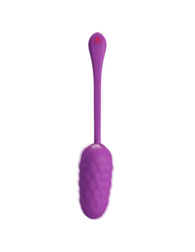 PRETTY LOVE HUEVO VIBRADOR CON TEXTURA MARINA RECARGABLE MORADO