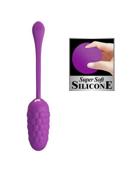 PRETTY LOVE HUEVO VIBRADOR CON TEXTURA MARINA RECARGABLE MORADO PRETTY LOVE HUEVO VIBRADOR CON TEXTURA MARINA RECARGABLE MORADO