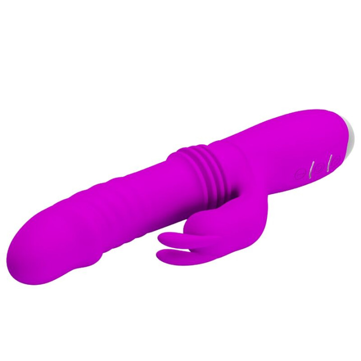 PRETTY LOVE DOROTHY VIBRADOR CONEJO RECARGABLE MORADO