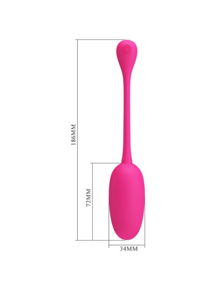 PRETTY LOVE KNUCKER HUEVO VIBRADOR RECARGABLE ROSA PRETTY LOVE KNUCKER HUEVO VIBRADOR RECARGABLE ROSA