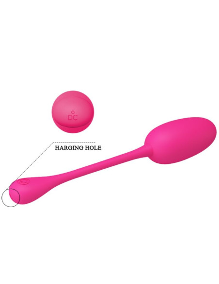PRETTY LOVE KNUCKER HUEVO VIBRADOR RECARGABLE ROSA PRETTY LOVE KNUCKER HUEVO VIBRADOR RECARGABLE ROSA