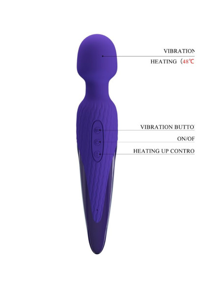 PRETTY LOVE ANTONY YOUTH VIBRADOR WAND EFECTO CALOR VIOLETA PRETTY LOVE ANTONY YOUTH VIBRADOR WAND EFECTO CALOR VIOLETA