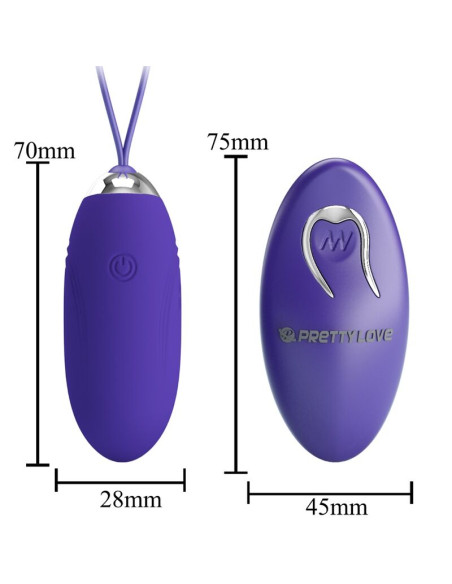 PRETTY LOVE JENNY YOUTH HUEVO VIBRADOR CONTROL REMOTO VIOLETA PRETTY LOVE JENNY YOUTH HUEVO VIBRADOR CONTROL REMOTO VIOLETA