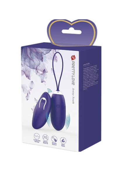 PRETTY LOVE JENNY YOUTH HUEVO VIBRADOR CONTROL REMOTO VIOLETA PRETTY LOVE JENNY YOUTH HUEVO VIBRADOR CONTROL REMOTO VIOLETA
