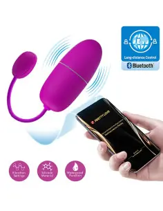 PRETTY LOVE NYMPH HUEVO VIBRADOR CONTROLADO POR APP VIOLETA