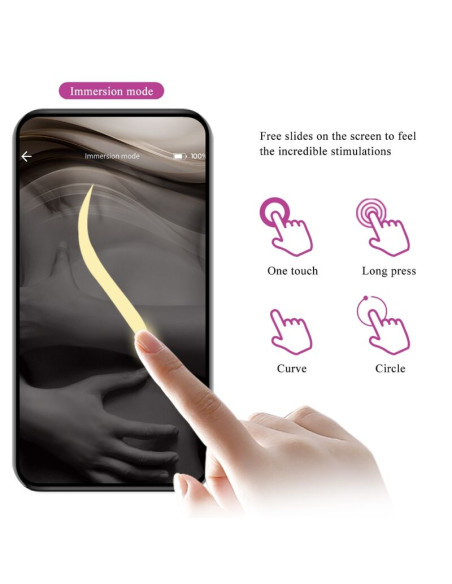 PRETTY LOVE NYMPH HUEVO VIBRADOR CONTROLADO POR APP VIOLETA PRETTY LOVE NYMPH HUEVO VIBRADOR CONTROLADO POR APP VIOLETA