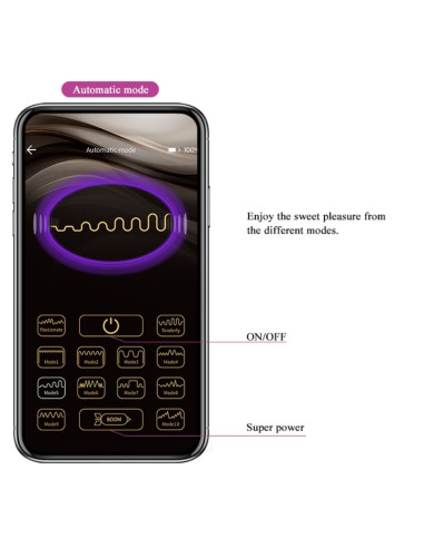 PRETTY LOVE ELVIRA BOLAS VIBRADORAS RECARGABLE MORADO