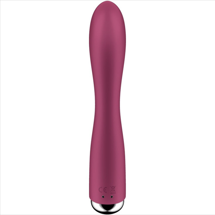 SATISFYER SPINNING RABBIT 1 ESTIMULACION CLITORIS Y PUNTO G ROJO