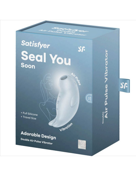 SATISFYER SEAL YOU SOON SUCCIONADOR DE CLITORIS SATISFYER SEAL YOU SOON SUCCIONADOR DE CLITORIS