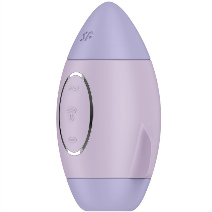 SATISFYER MISSION CONTROL LILA VIBRADOR PEQUENO DE DOBLE IMPULSO