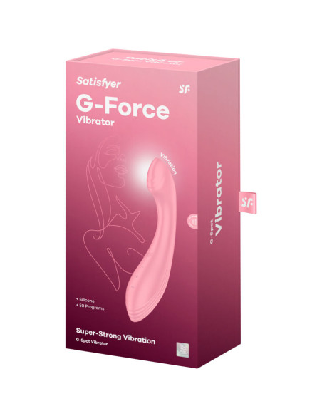 SATISFYER G FORCE ESTIMULADOR VIBRADOR PUNTO G ROSA SATISFYER G FORCE ESTIMULADOR VIBRADOR PUNTO G ROSA