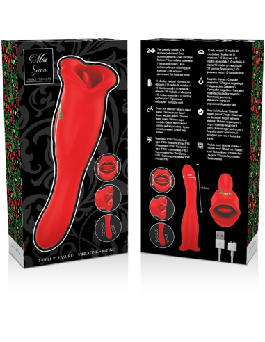 MIA SIENA DUO TRIPLE PLACER BESA LAME VIBRA