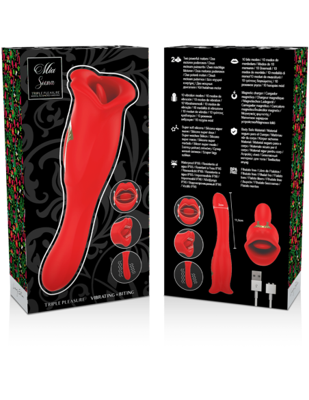 MIA SIENA DUO TRIPLE PLACER BESA LAME VIBRA MIA SIENA DUO TRIPLE PLACER BESA LAME VIBRA